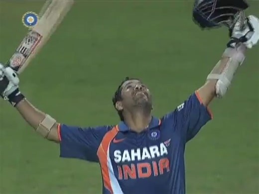 1.3M views · 54K reactions | ️ #OnThisDay in 2010 The legendary Sachin Tendulkar etched his name in the record books as he became the first batter to score a double ton in ODIs (Men's).     #TeamIndia Let's relive that special knock from the batting maestro   https://www.bcci.tv/videos/91965/sachin-tendulkar-s-200-vs-sa | Indian Cricket Team | Facebook