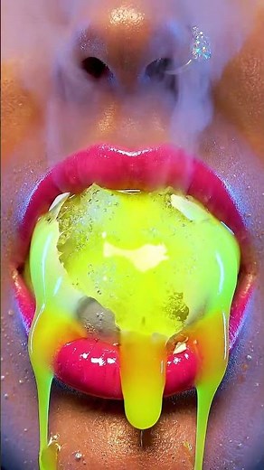 Icy Slime Licker ASMR #satisfying #triggersforsleep #relaxing #frezzerfrost #mukbang #frostbites