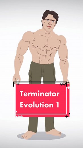 “I’ll be back…” The Evolution of the Terminator 1/6 #terminator #theterminator #arnoldschwarzenegger #terminator2 #tellitanimated #cartoon #mortalkombat #fortnite #scifi #fyp #animation #movies #theevolutionof