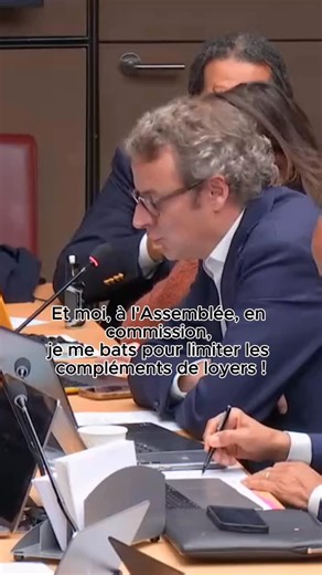 Boris Tavernier on Instagram: "Encadrer les loyers c'est éviter que les locataires passent tout leurs revenus dans le loyer. Mais il existe une façon de contourner l'encadrement des loyers : le complément de loyers. Inscrits sur le bail, les compléments de loyer sont parfois abusifs et injustifiés. Alors, en commission, j'ai fait adopter des amendements pour limiter les abus sur les compléments de loyers. Comment ? En précisant leur définition juridique et en proposant de les interdire complètem