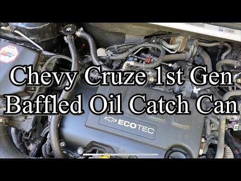 Chevy Cruze Oil Catch Can Review 2011 1.4L Turbo