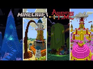Minecraft x Adventure Time DLC - All Iconic Location | Minecraft Bedrock Map