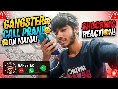 Fake Gangster Call Prank On My Mama 😂 Gone Wrong 🔥