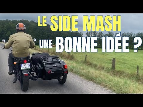 Le Test complet du Side Car Mash 400 sur les petites routes de Moselle. Une machine à la hauteur ?