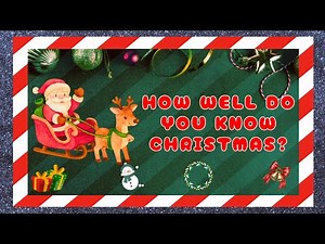 Christmas Trivia Quiz 🎅 20 Fun Christmas Questions & Answers