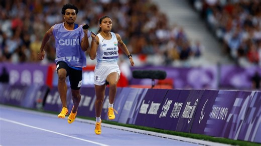 Paralympics: Simran misses podium finish, finishes 4th in Women's 100m T12 final