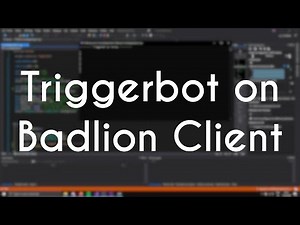Triggerbot on Badlion Client with external script (undetectable)