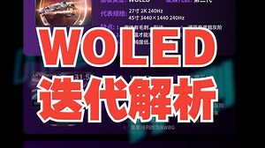 WOLED迭代解析 全数据实测！ 涵盖了第一代到最新的第四代WOLED优缺点 LG 三.....