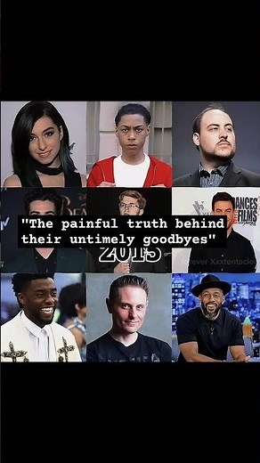The Painful Truth Behind Their Untimely Goodbyes...💔 #nottiosama #chadwickboseman #technoblade #rip