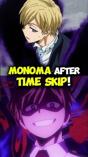 What Happened to Monoma after Final War in MHA? #anime #manga #mha