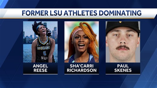 Former LSU athletes shining in post-collegiate careers