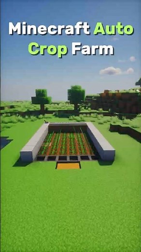 Minecraft Automatic Crop Farm That Actually Works