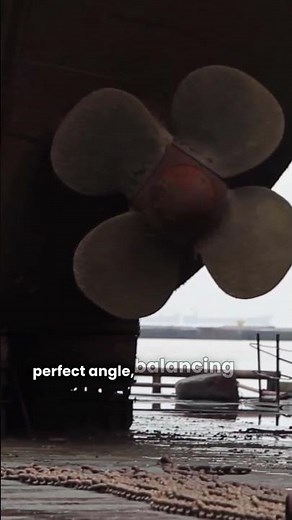 The Clever Design of the Ship’s Propeller