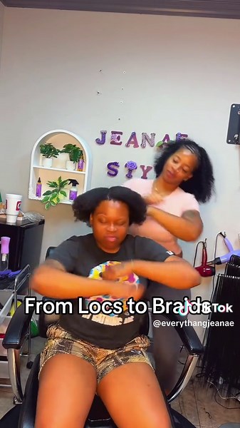 From Locs to Braids: A Transformative Hair Journey