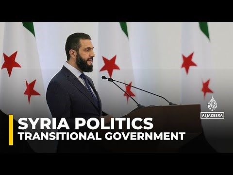Syrian President Ahmed al-Sharaa unveils transitional government
