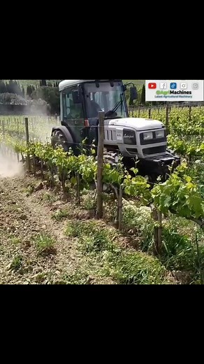 3K views · 814 reactions | Mechanical Inter-row Weeding Machine CR 16 || Tractor Power 70–90 HP || Made By Dragone Srl Italy || #vineyard #mechanical #weeding @dragone_srl | Agri Machines | Facebook