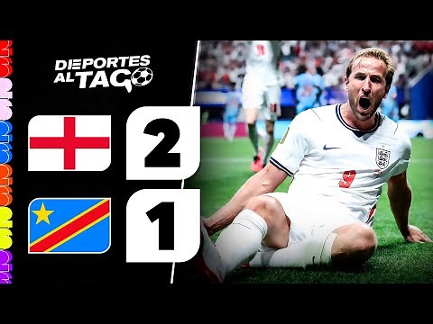 ✅ INGLATERRA lo dio VUELTA, le GANÓ 2-1 a RD CONGO y enfrentará a MÉXICO en OCTAVOS DE FINAL