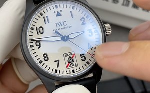 腕表评测-M 厂黑桃A、9039机芯 无空档 超强夜光