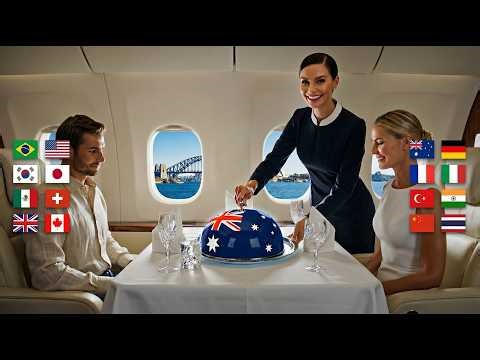 Luxury Private Jet Dining 🌍✈️ | Immersive AI ASMR Reveal – Part 1