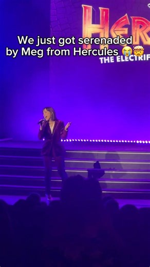 Meg from Hercules Just Serenaded Us LIVE 😭✨ Disney on Broadway @ EPCOT #Disney #Hercules #Meg #fyp