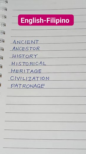 210K views · 3.5K reactions | English-Filipino Translations ❤️ #englishlearning #translation | Manilyn Anonuevo Tamayo | Facebook