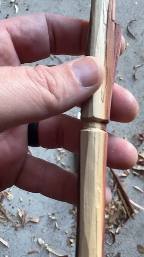 Really enjoying this new knife. Excellent feel and balance and the blade geometry is fun to carve with. 🏕️ | TheBeardedBurton