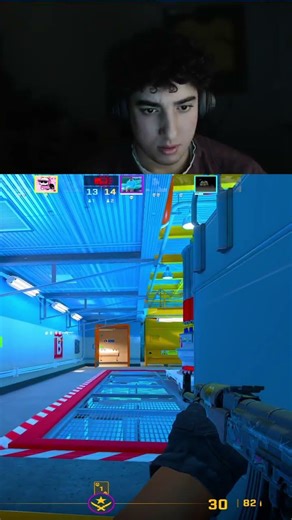 CLUTCH CONTRA HACKER #cs2 #csgo #counterstrike