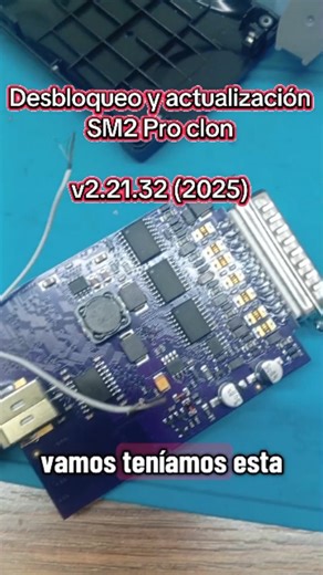 22 reactions | Scanmatik 2 Pro clon, desbloqueo y actualización a la versión 2025!!  Si tienes problemas con tu Scanmatik o necesitas ayuda para poder hacerlo funcionar no dudes en contactarnos a través del privado.  #sm2 #j2534 #toyota #gm | Autodiagnóstico Fullcar | Facebook