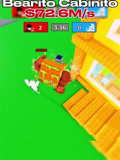 🔥 TODAY I WON DUEL BEARITO CABINITO $72.5M/S 🐻🏕️ | ROBLOX STEAL BRAINROT #shorts #stealabrainrot