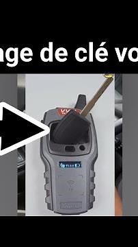 clonage de clé voiture avec mini vvdi key tool