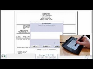 Signature Pad for Check-Inn (Large Version)