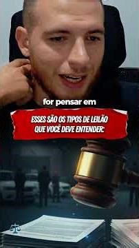LEILÃO SÓ É COMPLEXO PARA QUEM NÃO SABE ISSO