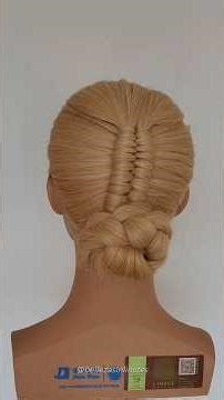 Peinado Recogido con Trenzas 🪢 Trenza Infinito #diyhairstyle #hair