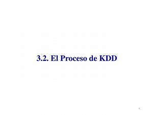 3.2. El Proceso de KDD