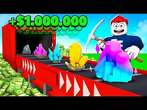 ICH BAUE eine ROHSTOFF FABRIK mit $100.000.000! - Erz Tycoon 2 Roblox