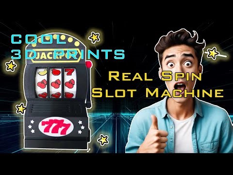 3D Printed Real Rotating Slot Machine | Cool 3D Prints!