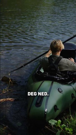 Hvordan sette seg i en packraft?