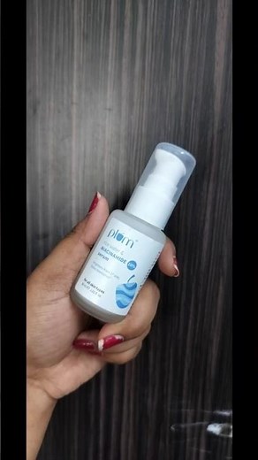 Dark Spots Gone? Honest Plum Serum Review"💧🤩#skincare#niacinamide#glowingskin #summer#plum#best
