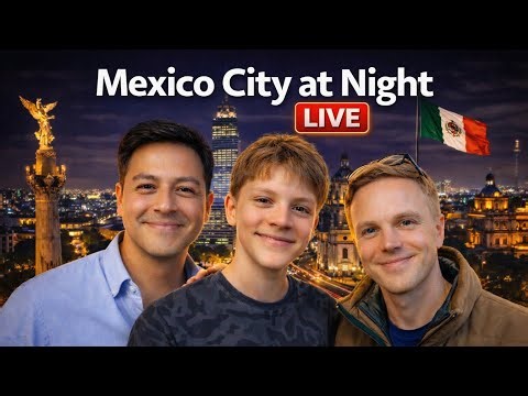 Walking Mexico City at Night LIVE 🇲🇽 (Reforma to Zócalo)