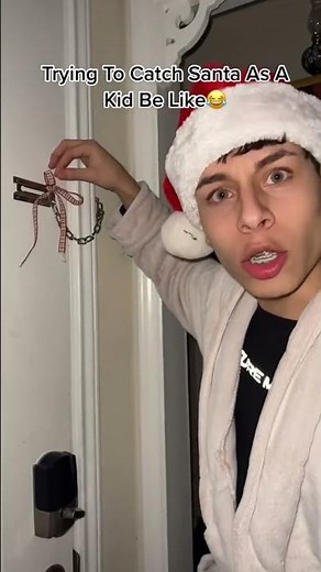Trying to Catch Santa As A Kid😭