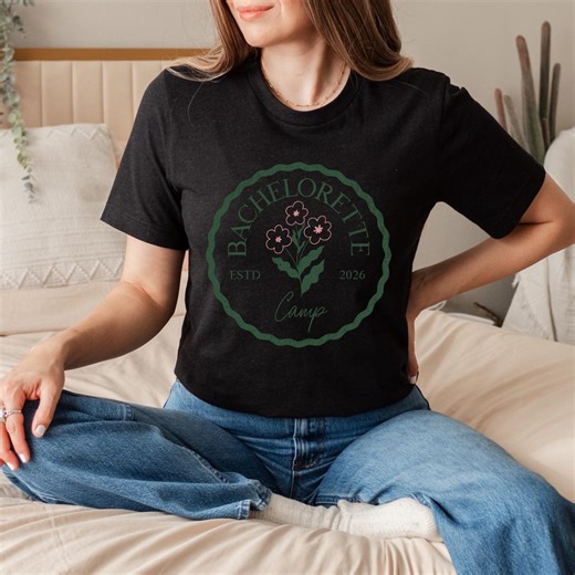 Camp Bachelorette Party Shirt, Womens Camp Bach Gift - Etsy