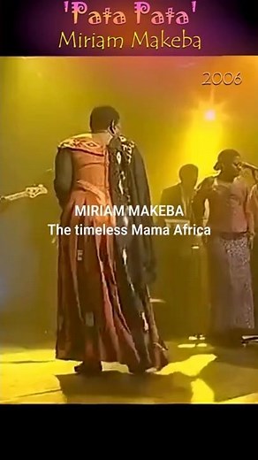 Pata Pata - Miriam Makeba 1967-2006 (Then & Now ✨)
