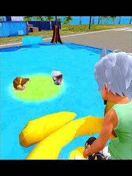 Garmi Me Swimming Pool ~ Maza Aagya Aaj To #viral #trending #ffshorts #ffviral #freefire