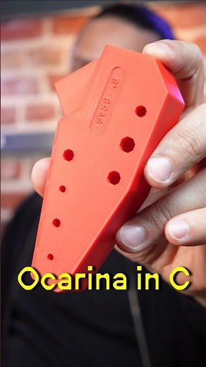 an ocarina designed for 3D printing