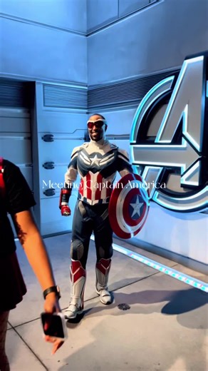 Meeting Captain America: A Dream Come True