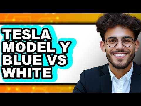 Tesla Model Y Blue vs White - Full Comparison