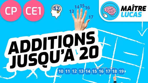 Addition en ligne jusqu'à 20