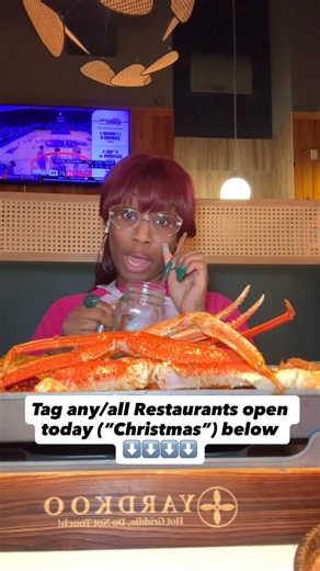 Abundant Kim “Heyyy Cousins!” on Instagram: "Tag any/all Restaurants open today 12/25, thank you!🫶🏾"