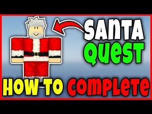 How to COMPLETE SANTA QUESTS in FISCH - FULL GUIDE TO COMPLETE QUEST Roblox