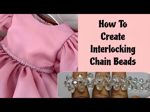 How To Bead On A Dress| Beading Techniques Designers Don’t Talk About | Beginner Friendly Tutorial
